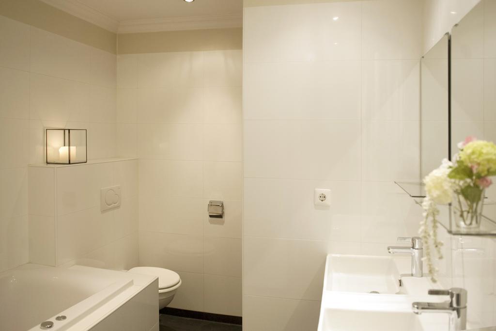 Canal Studio Apartment Amszterdam Szoba fotó